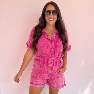 Pink Romper